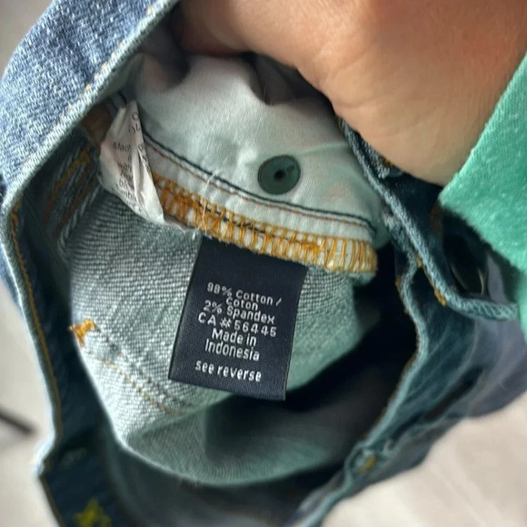 J. Crew Stretch curvy toothpick jeans in blue size 26 - Picture 10 of 11